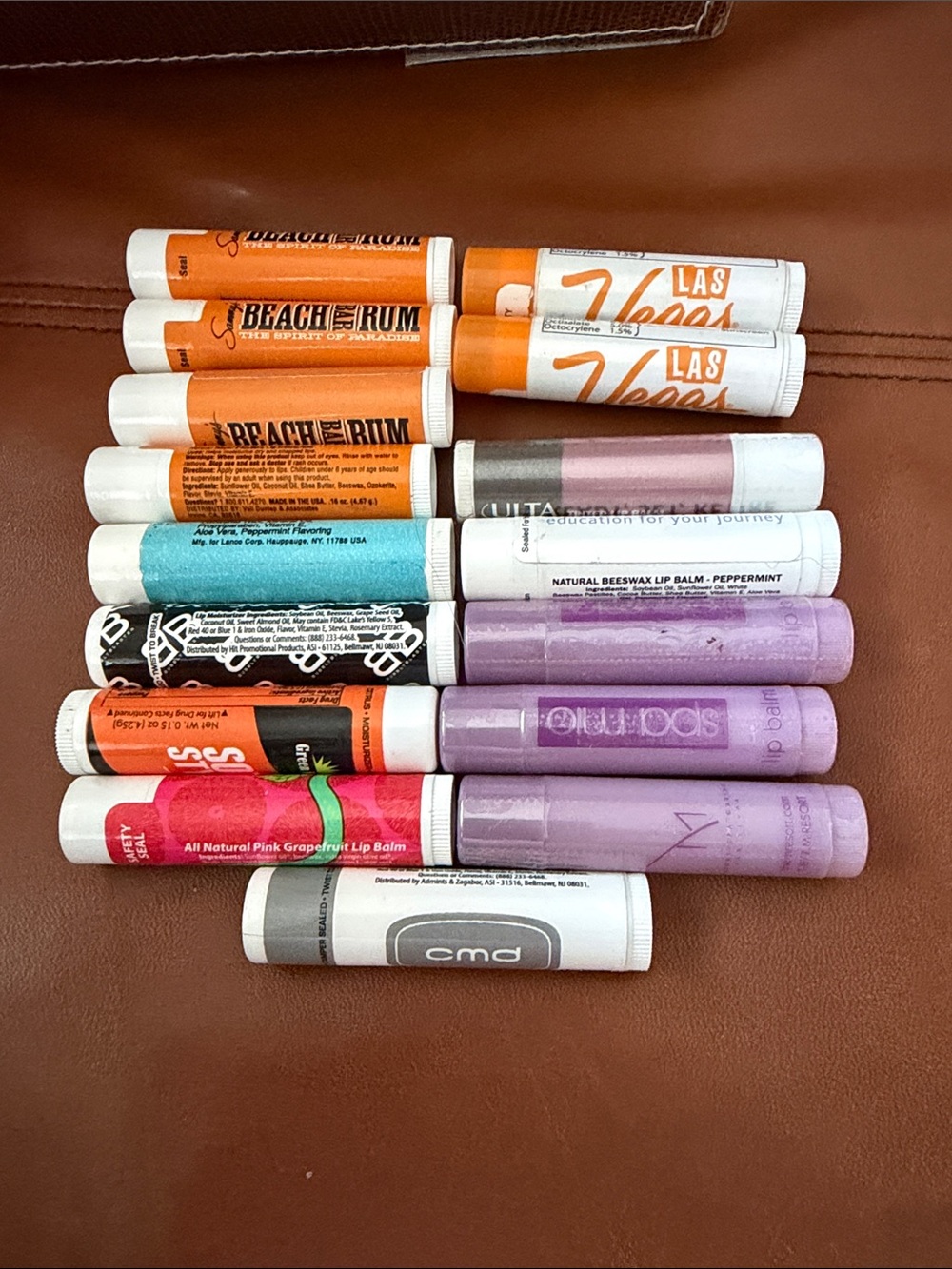 Beach Bum and Wristband Resources Lip Balm  16 sealed